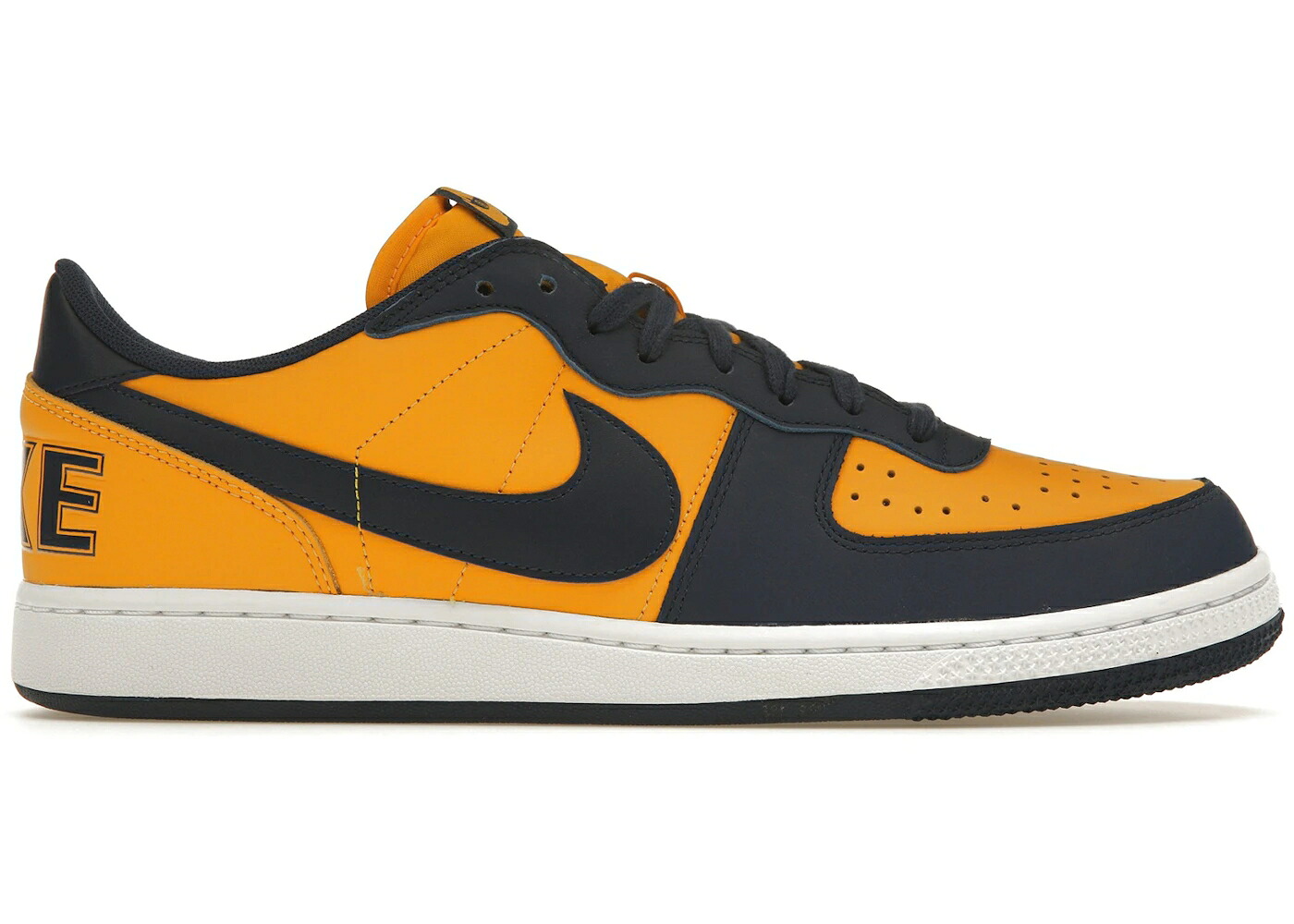 ナイキ ターミネーター ミシガン湖 ゴールド 紺色 米国海軍 白いこと 白いこと スニーカー メンズ NIKE TERMINATOR LOW MICHIGAN / UNIVERSITY GOLD NAVY WHITE 靴-メンズ靴-スニーカー