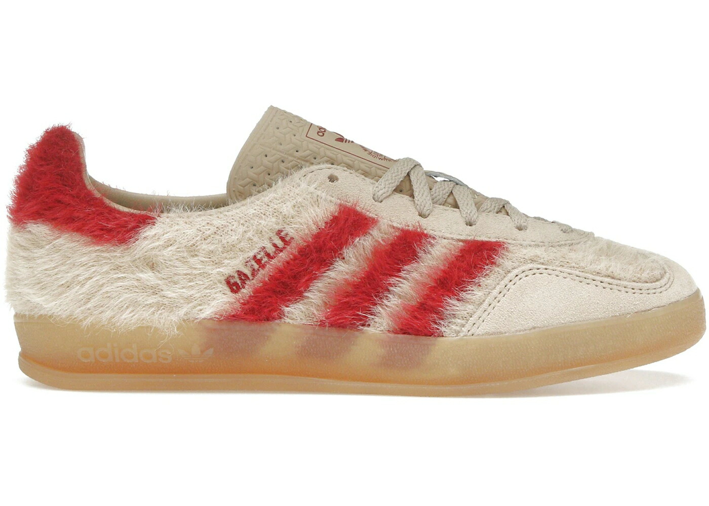 アディダス ガゼル 神通力 ベージュ 戦勝 赤 赤いこと 野球クラブ WOMEN\u0027S スニーカー レディース ADIDAS GAZELLE INDOOR MAGIC BEIGE VICTORY RED (WOMEN\u0027S) / MAGIC BEIGE TEAM VICTORY RED GUM レディース靴-スニーカー-靴
