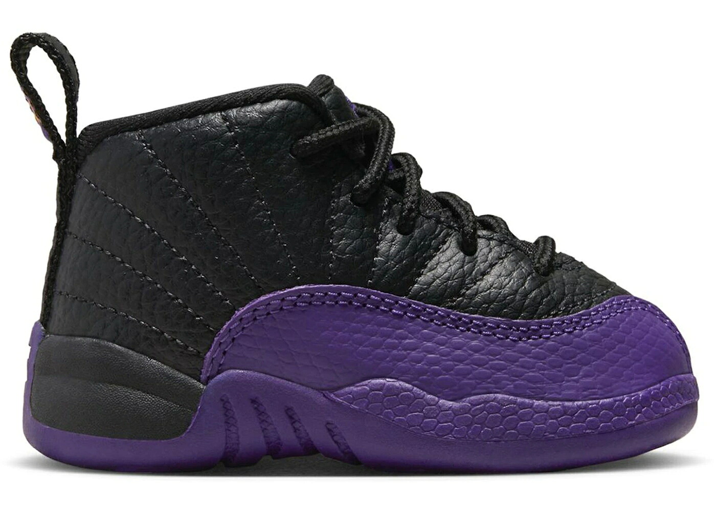 ナイキ ジョーダン 活動の領域 紫 パープル 黒いこと 黒いこと お坊っちゃん キッズ JORDAN 12 RETRO FIELD PURPLE (TD) / BLACK FIELD PURPLE TAXI