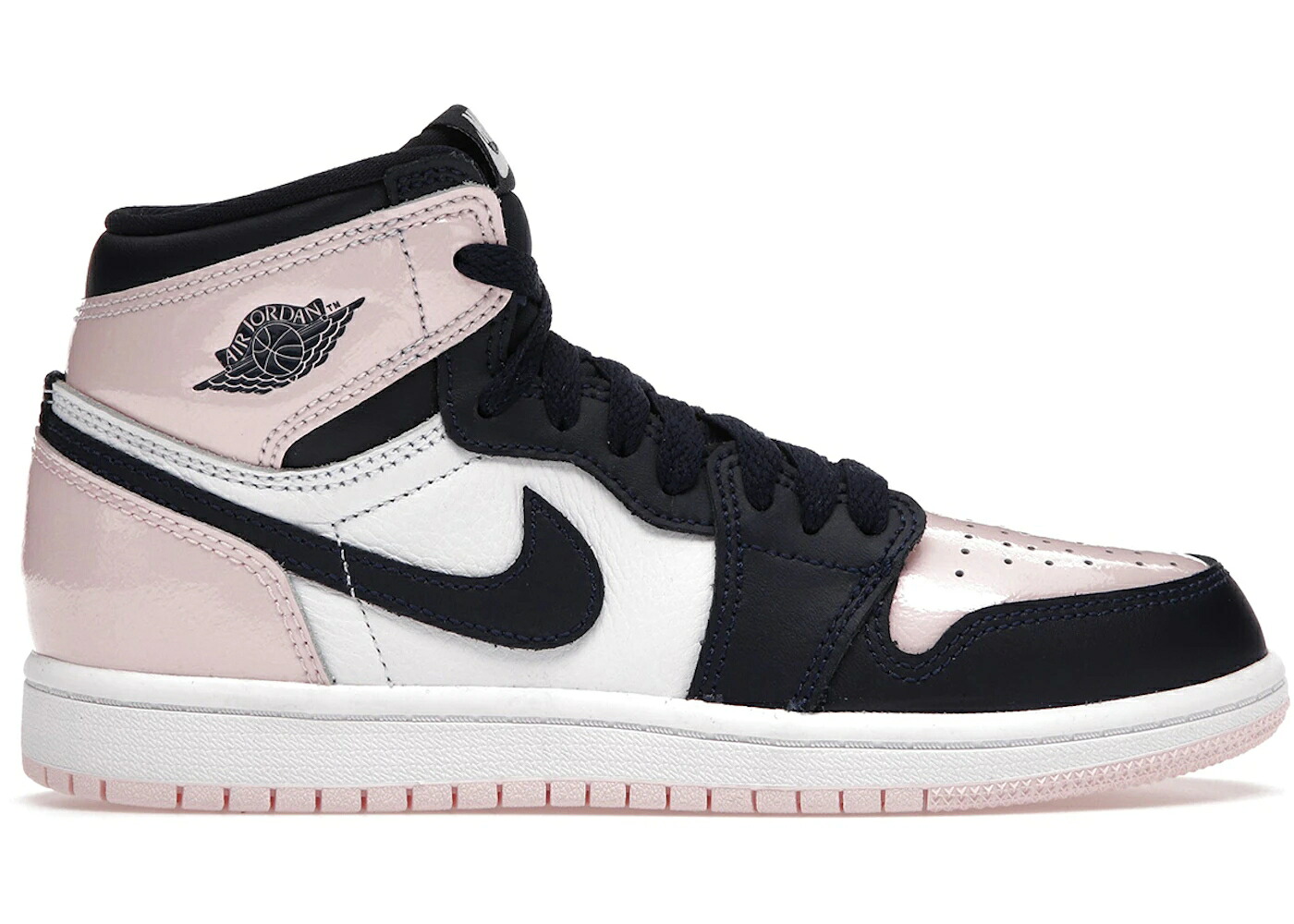 ナイキ ジョーダン ご機嫌 レーザ サクラ色 御坊っちゃん キッズ JORDAN 1 RETRO HIGH OG ATMOSPHERE (なおなお書き) / ATMOSPHERE OBSIDIAN LASER PINK もの言う花 マタニティ スニーカー