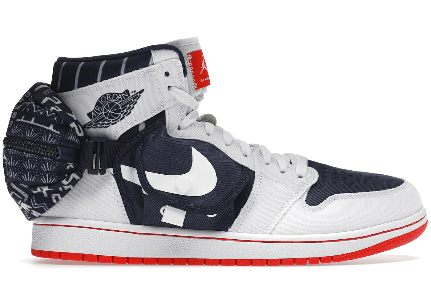 ナイキ ジョーダン ご機嫌 白いこと 白いこと 藍色 インディゴ スニーカー メンズ JORDAN 1 RETRO HIGH OG SP UTILITY QUAI 54 (2022) / WHITE NEUTRAL INDIGO LIGHT BONE 靴-メンズ靴