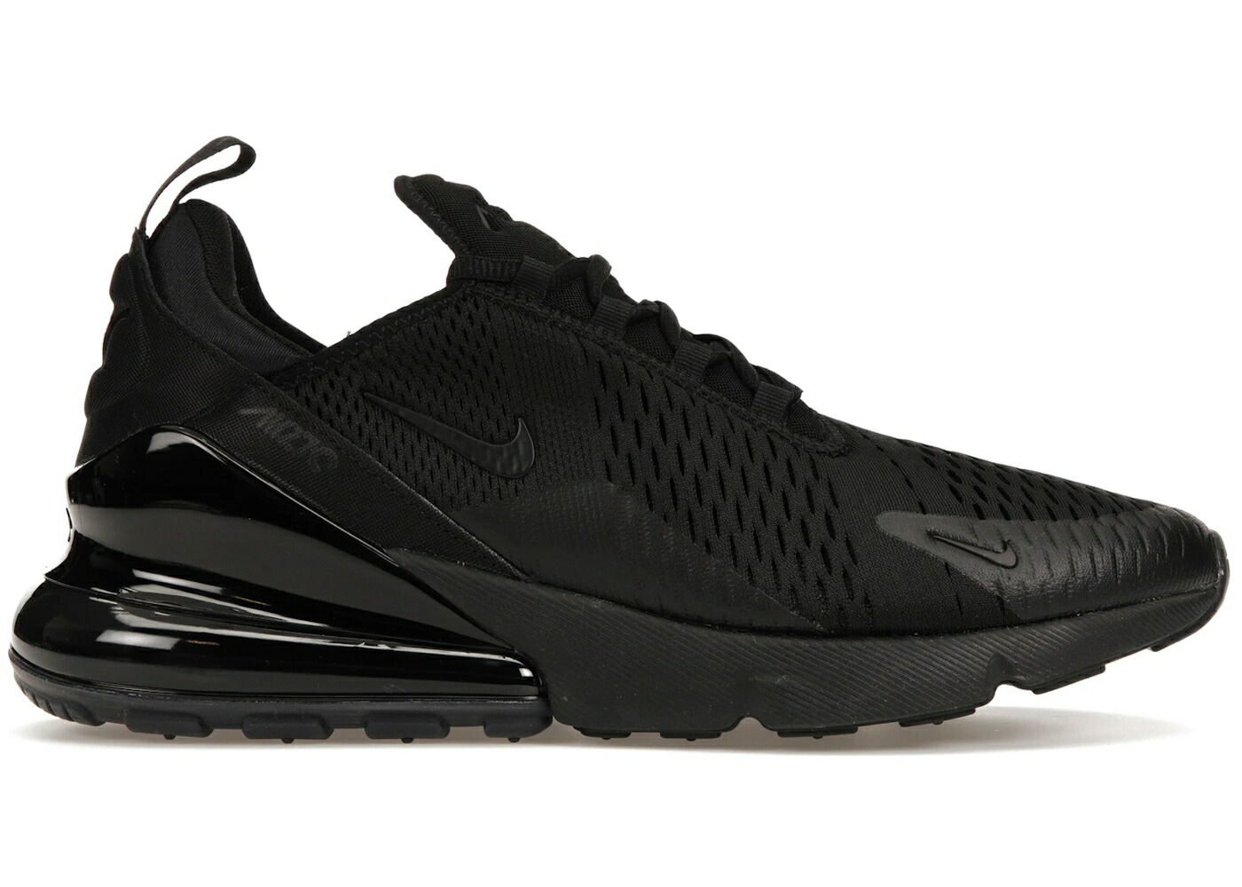 ナイキ マックス 黒いこと 黒いこと エア湖マックス スニーカー メンズ NIKE AIR MAX 270 TRIPLE BLACK / BLACK BLACK BLACK
