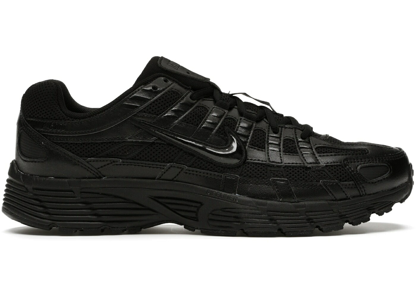 ナイキ 黒色 ブラック スニーカー メンズ NIKE P-6000 BLACK / BLACK BLACK