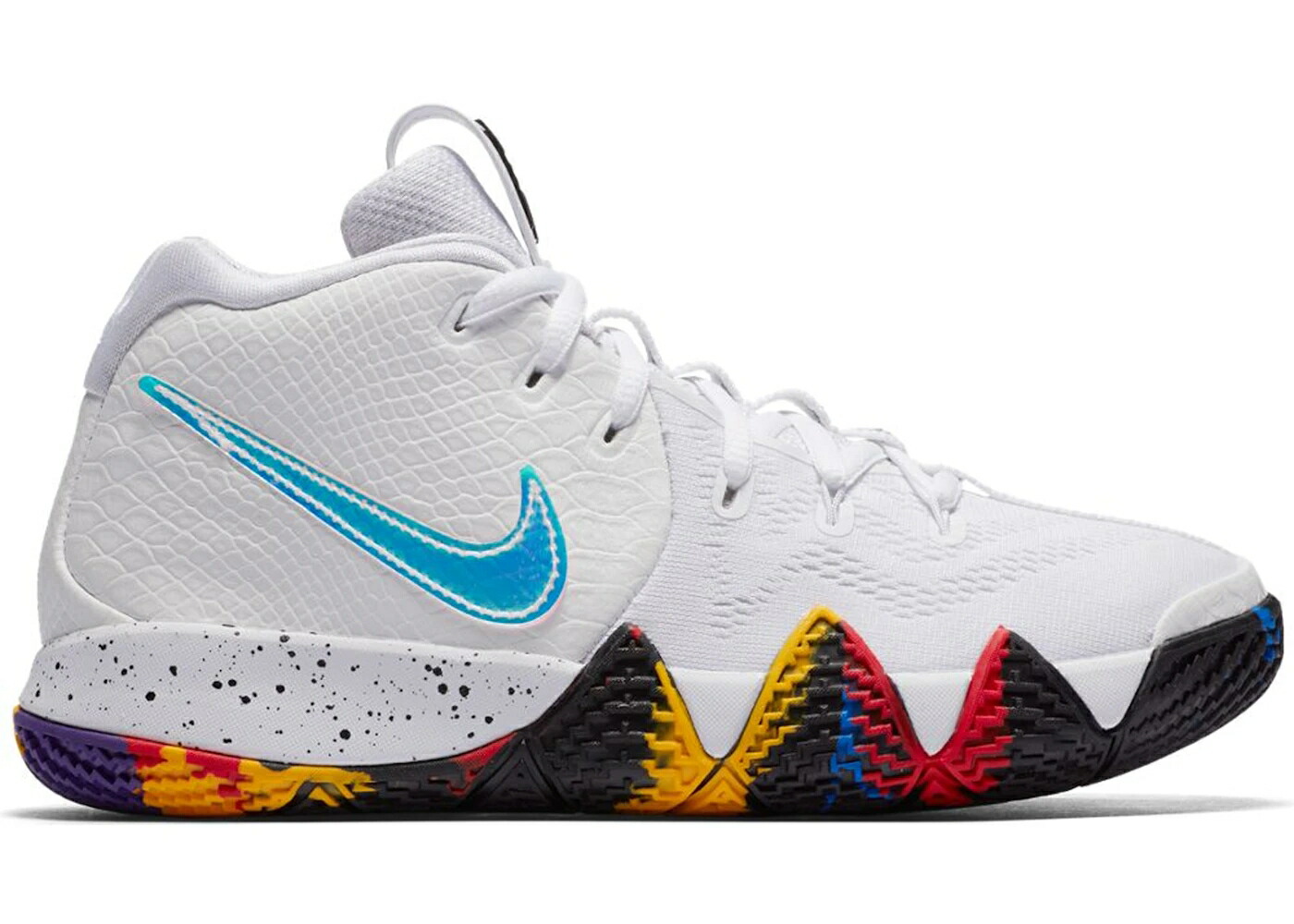 ナイキ カイリー 白色 ホワイト ジュニア キッズ NIKE KYRIE 4 NCAA TOURNAMENT (GS) / WHITE MULTI COLOR ベビー マタニティ スニーカー