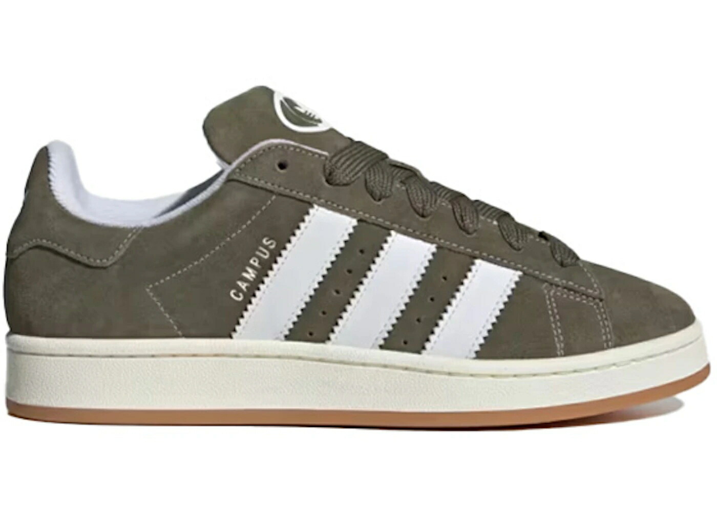 アディダス キャンパス オリーブ 白色 ホワイト スニーカー メンズ ADIDAS CAMPUS 00S OLIVE STRATA WHITE GUM / OLIVE STRATA CLOUD WHITE OFF