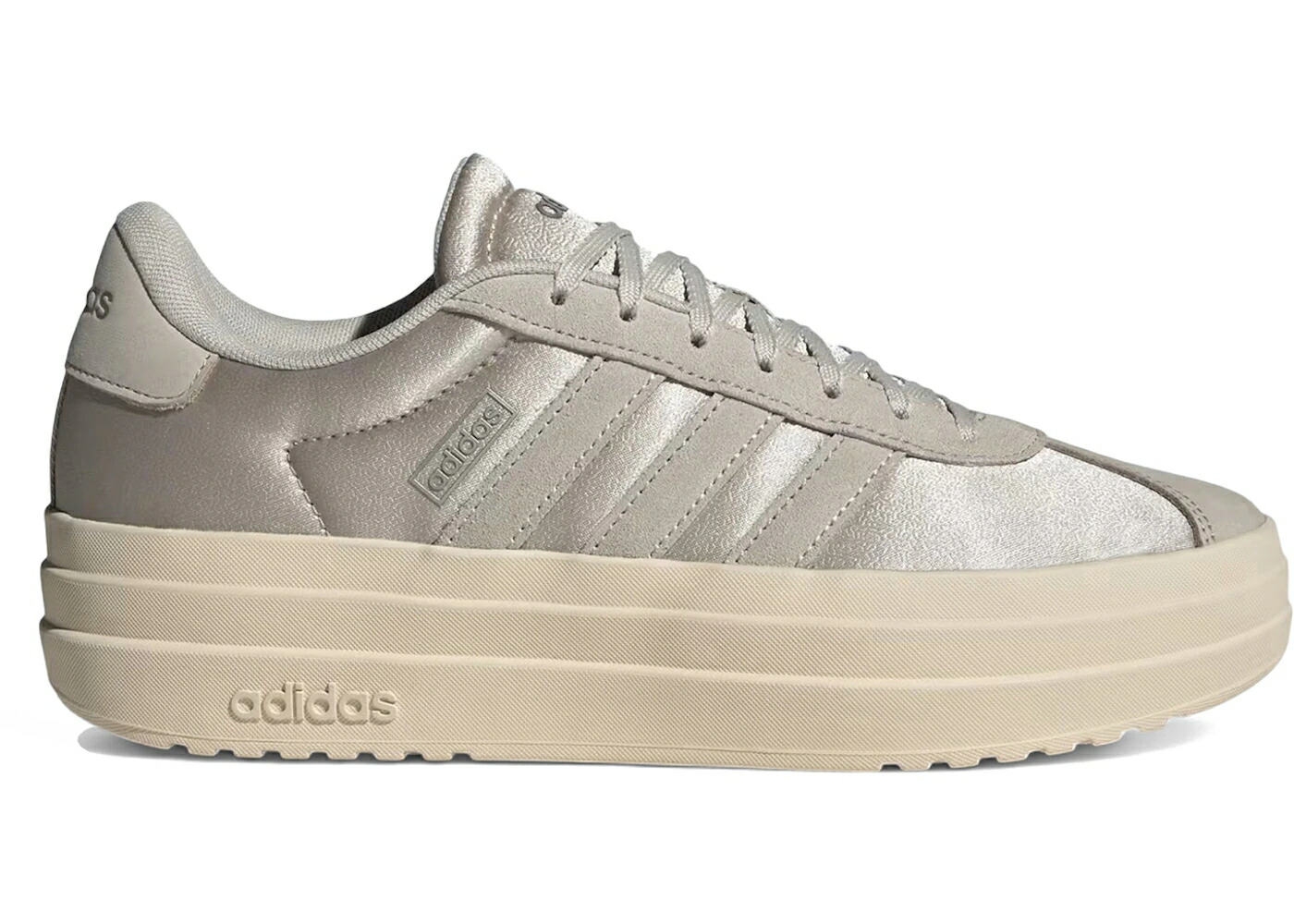 アディダス コート ベージュ 白色 ホワイト WOMEN'S スニーカー レディース ADIDAS VL COURT BOLD BEIGE WONDER WHITE (WOMEN'S) / BEIGE BEIGE WONDER WHITE|スニケス