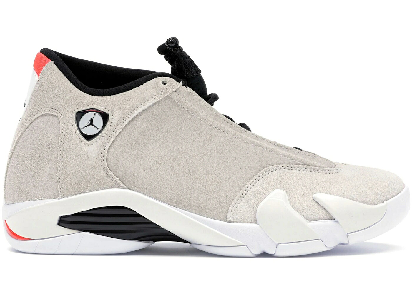 ナイキ ジョーダン 砂色 サンド 黒色 ブラック 白色 ホワイト スニーカー メンズ JORDAN 14 RETRO DESERT SAND / DESERT SAND BLACK WHITE INFRARED|スニケス