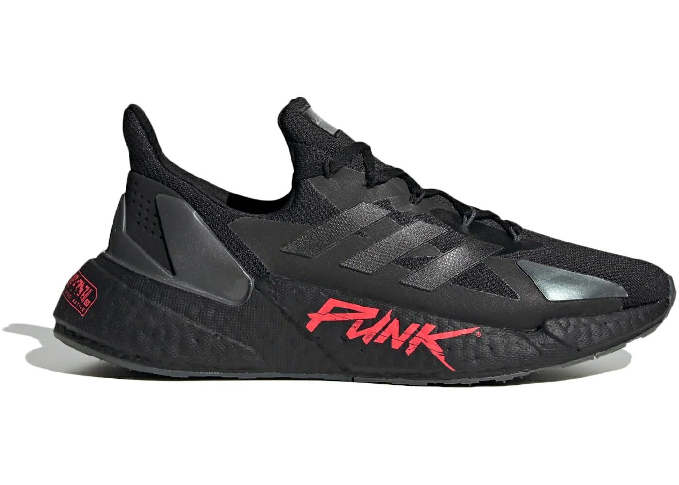 アディダス 黒いこと 黒いこと ナイト爵 中核グループ スニーカー メンズ ADIDAS X9000L4 CYBERPUNK 2077 BLACK NIGHT METALLIC / CORE BLACK CORE BLACK NIGHT
