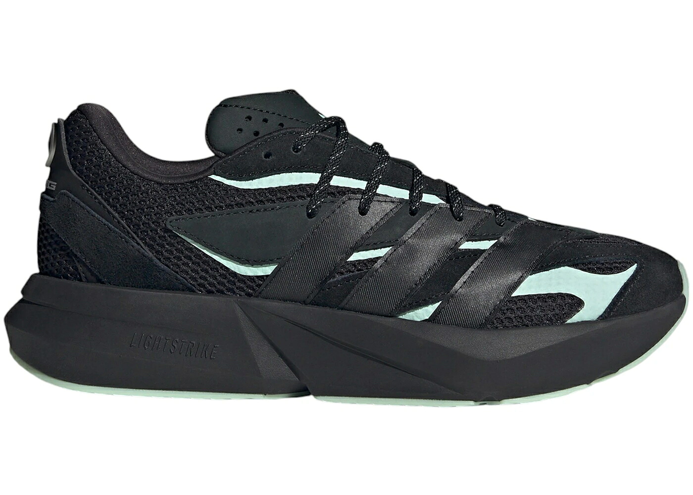 アディダス 野球クラブ 中核グループ 黒いこと 黒いこと 緑 緑であること スニーカー メンズ ADIDAS LIGHTBLAZE MERCEDES-AMG PETRONAS FORMULA ONE TEAM CORE BLACK FROZEN GREEN / CORE BLACK CORE BLACK FROZEN