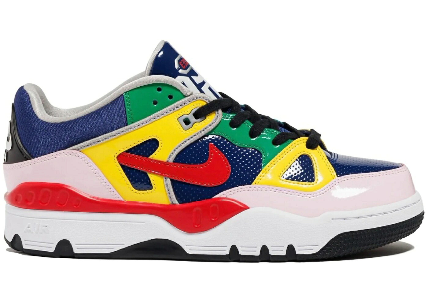 ナイキ 青み 青色 赤 赤いこと 空軍 スニーカー メンズ NIKE AIR FORCE 3 LOW SP NIGO BLUE VOID (OGIN EDITION) / BLUE VOID UNIVERSITY RED TOUR