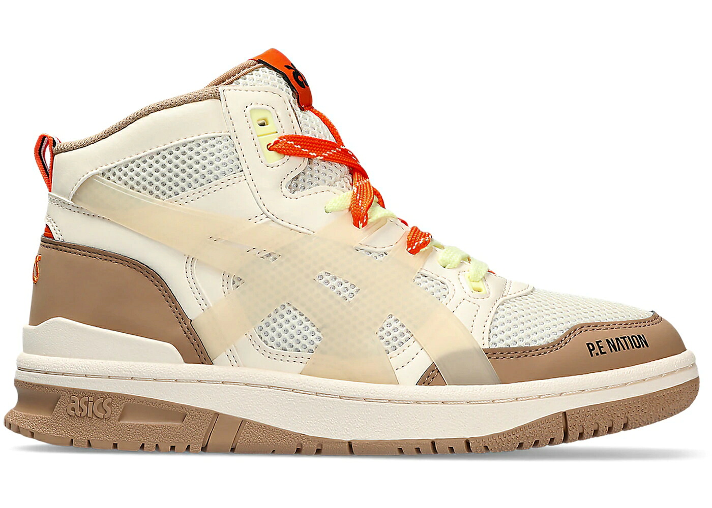アシックス 象牙色 P.E. スニーカー メンズ ASICS NATION X EX89 MT PEARLED IVORY BURRO / PEARLED IVORY BURRO