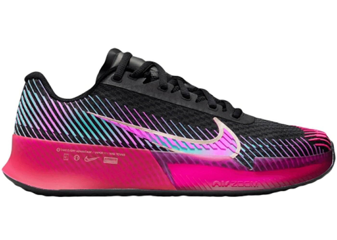ナイキ 厚地の外套 望遠レンズ 黒いこと 黒いこと サクラ色 WOMEN\u0027S スニーカー レディース NIKE COURT AIR ZOOM VAPOR 11 HC PRM BLACK FIREBERRY FIERCE PINK (WOMEN\u0027S) / BLACK FIREBERRY FIERCE PINK
