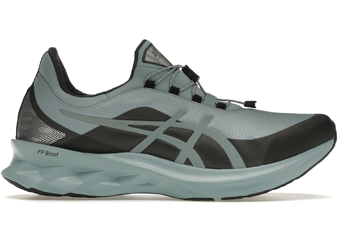 アシックス しろがね色 スチール写真 スニーカー メンズ ASICS NOVABLAST LIGHT STEEL / LIGHT STEEL LIGHT STEEL 靴-メンズ靴-スニーカー