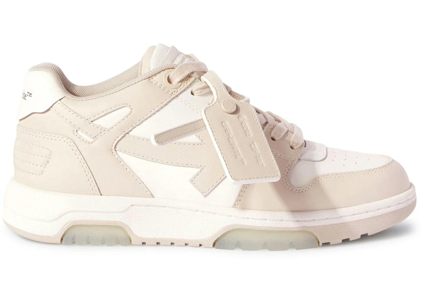 オフホワイト ベージュ 白色 ホワイト WOMEN スニーカー レディース OFF-WHITE OUT OF OFFICE OOO LOW TOPS BEIGE (WOMEN) / WHITE BEIGE