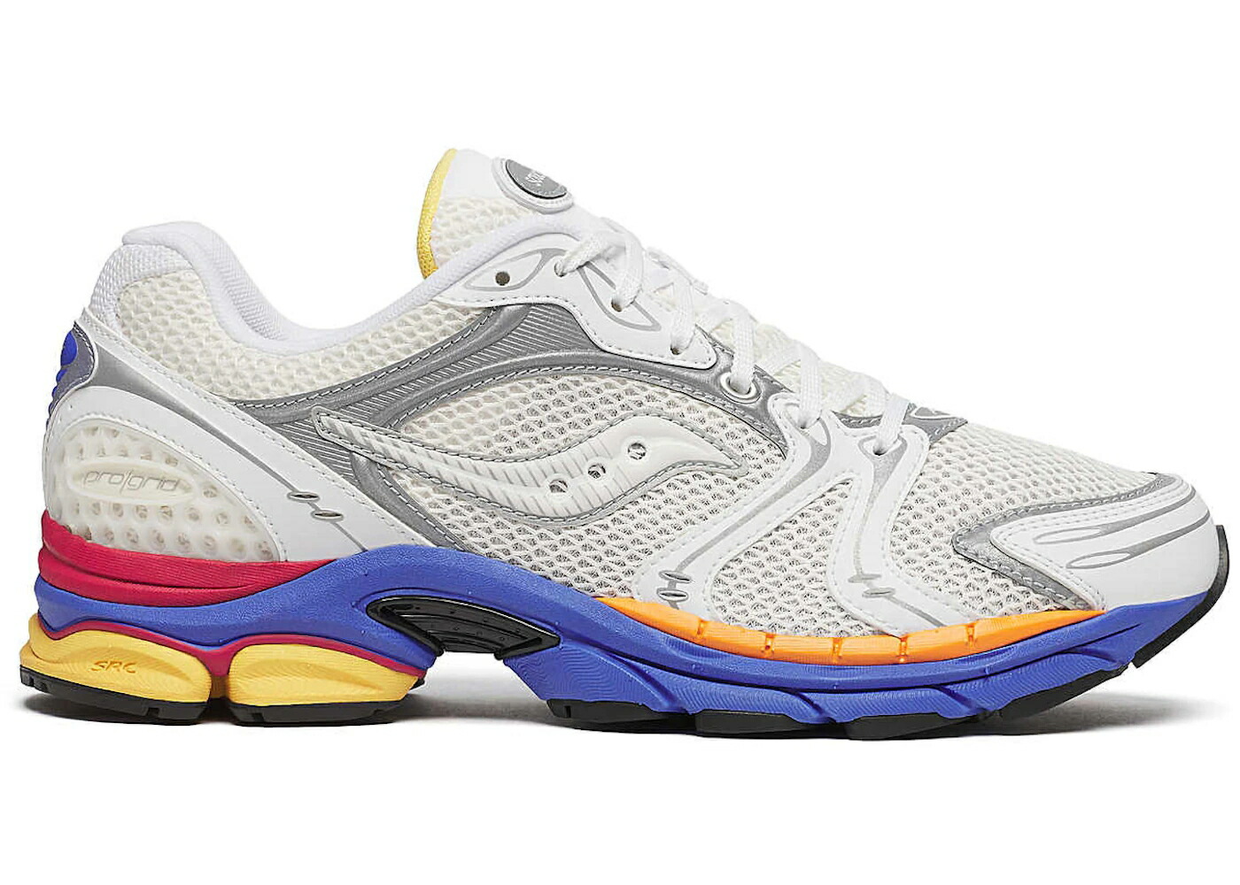 サッカニー ギャラクシー 白色 ホワイト スニーカー メンズ SAUCONY PROGRID TRIUMPH 4 GALAXY WHITE MULTI / WHITE MULTI