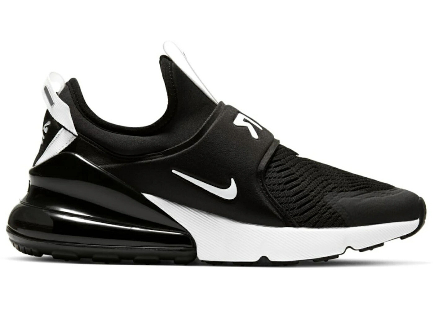 ナイキ マックス 黒色 ブラック 白色 ホワイト エアマックス ジュニア キッズ NIKE AIR MAX 270 EXTREME BLACK (GS) / BLACK WHITE ベビー マタニティ スニーカー