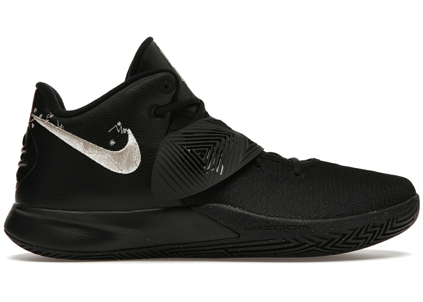ナイキ カイリー フライトラップ 黒色 ブラック ゴールド スニーカー メンズ NIKE KYRIE FLYTRAP 3 BLACK / BLACK METALLIC GOLD STAR|スニケス