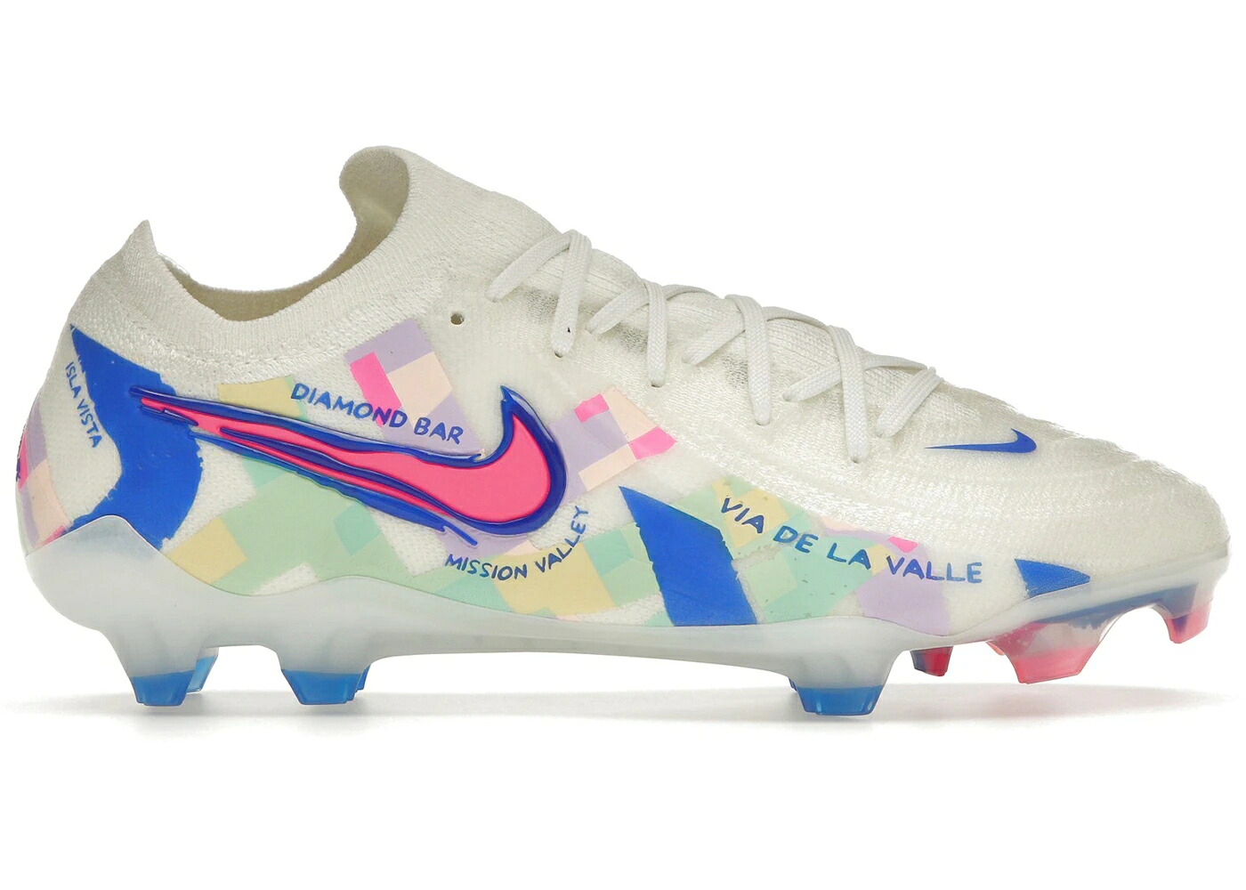 ナイキ エリート 青碧 青色 スニーカー メンズ NIKE PHANTOM GX 2 ELITE SE FG SOCAL PACK / SAIL RACER BLUE メンズ靴-靴