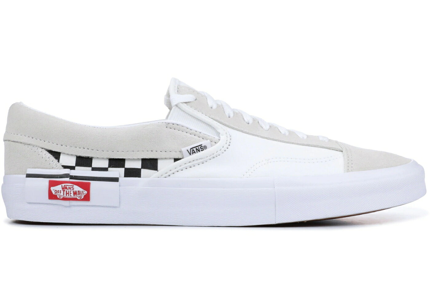 ヴァンズ バンズ スリッポン キャップ キャップ 帽子 白色 ホワイト 黒色 ブラック スニーカー メンズ VANS SLIP-ON CAP CHECKERBOARD / TRUE WHITE BLACK|スニケス