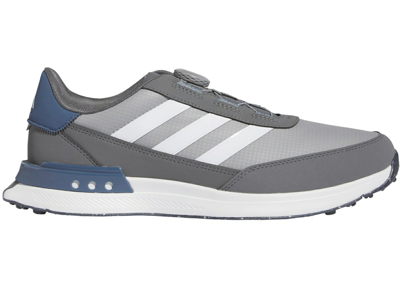 アディダス ゴルフ 灰色 グレー 白色 ホワイト スニーカー メンズ ADIDAS S2G SPIKELESS BOA 24 WIDE GOLF GREY CLOUD WHITE PRELOVED INK / GREY FOUR CLOUD WHITE PRELOVED|スニケス
