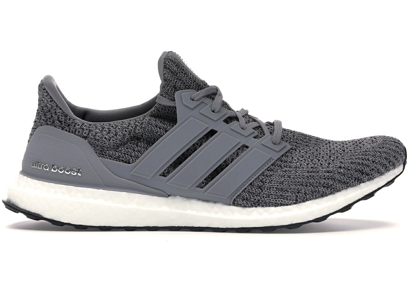 アディダス ウルトラ ブースト 灰色 グレー コア 黒色 ブラック ウルトラブースト 4.0 スニーカー メンズ ADIDAS ULTRA BOOST GREY / GREY GREY CORE BLACK