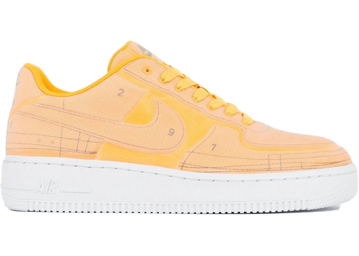 ナイキ レーザ 橙 オレンジ色 白いこと 白いこと 空軍 \u002707 WOMEN\u0027S スニーカー レディース NIKE AIR FORCE 1 LOW LX BLUEPRINT LASER ORANGE (WOMEN\u0027S) / LASER ORANGE SUMMIT WHITE SUMMIT