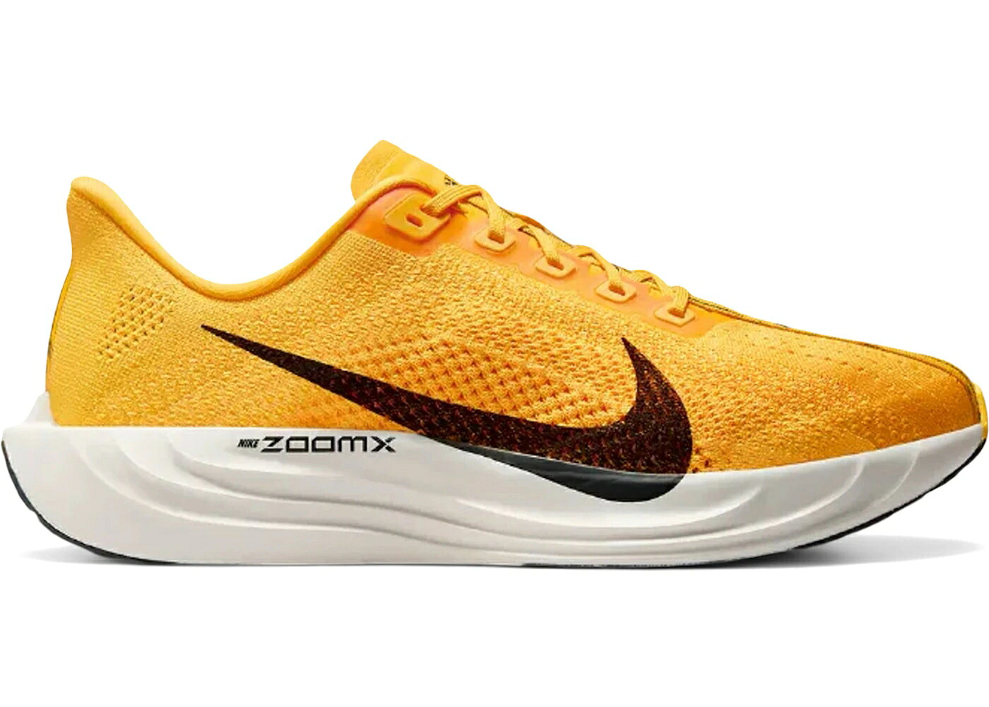 ナイキ ペガサス 今めかしい ゴールド 黒いこと 黒いこと レーザ スニーカー メンズ NIKE ZOOMX PEGASUS PLUS MODERN MAYFLY / UNIVERSITY GOLD BLACK LASER