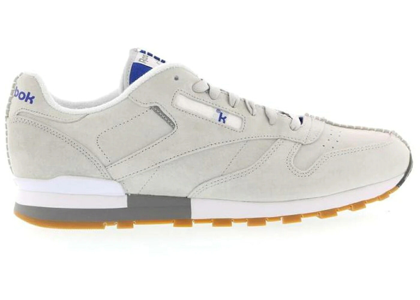 リーボック クラシック レザー 灰色 グレー 赤 レッド 白色 ホワイト スニーカー メンズ REEBOK CLASSIC LEATHER KENDRICK LAMAR DECONSTRUCTED / SKULL GREY ROYAL RED WHITE