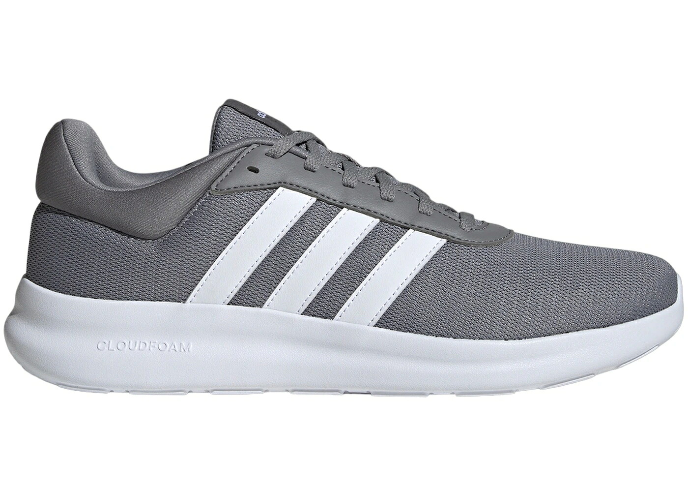 アディダス ともし火 薄墨色 薄墨色 白いこと 白いこと 4.0 スニーカー メンズ ADIDAS LITE RACER GREY CLOUD WHITE / GREY THREE CLOUD WHITE CLOUD