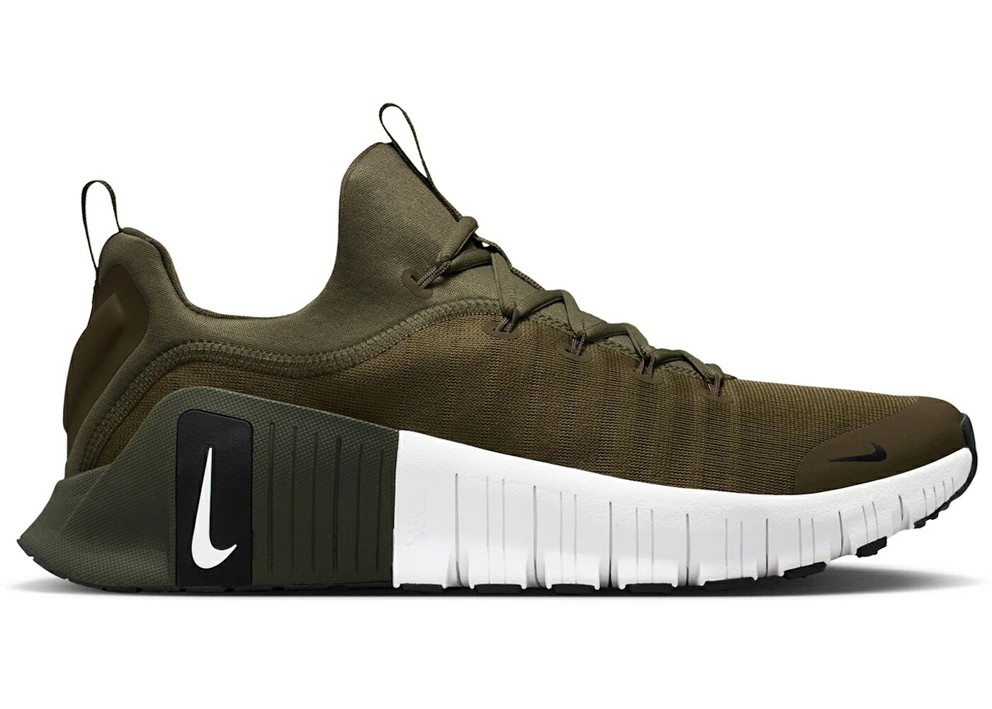 ナイキ フリー オリーブ カーゴ カーキ 黒色 ブラック スニーカー メンズ NIKE FREE METCON 6 MEDIUM OLIVE CARGO KHAKI / MEDIUM OLIVE CARGO KHAKI BLACK