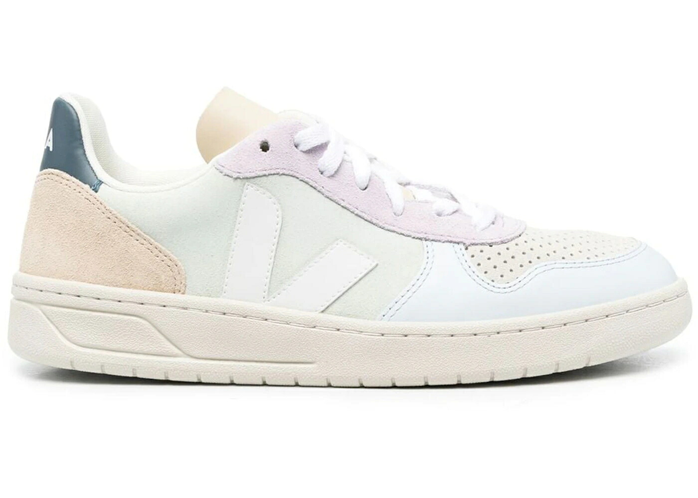 ヴェジャ スエード スウェード 翡翠 ジェード 白色 ホワイト スニーカー メンズ VEJA V-10 SUEDE JADE WHITE MULTICO / JADE WHITE MULTICO｜スニケス 63,415円