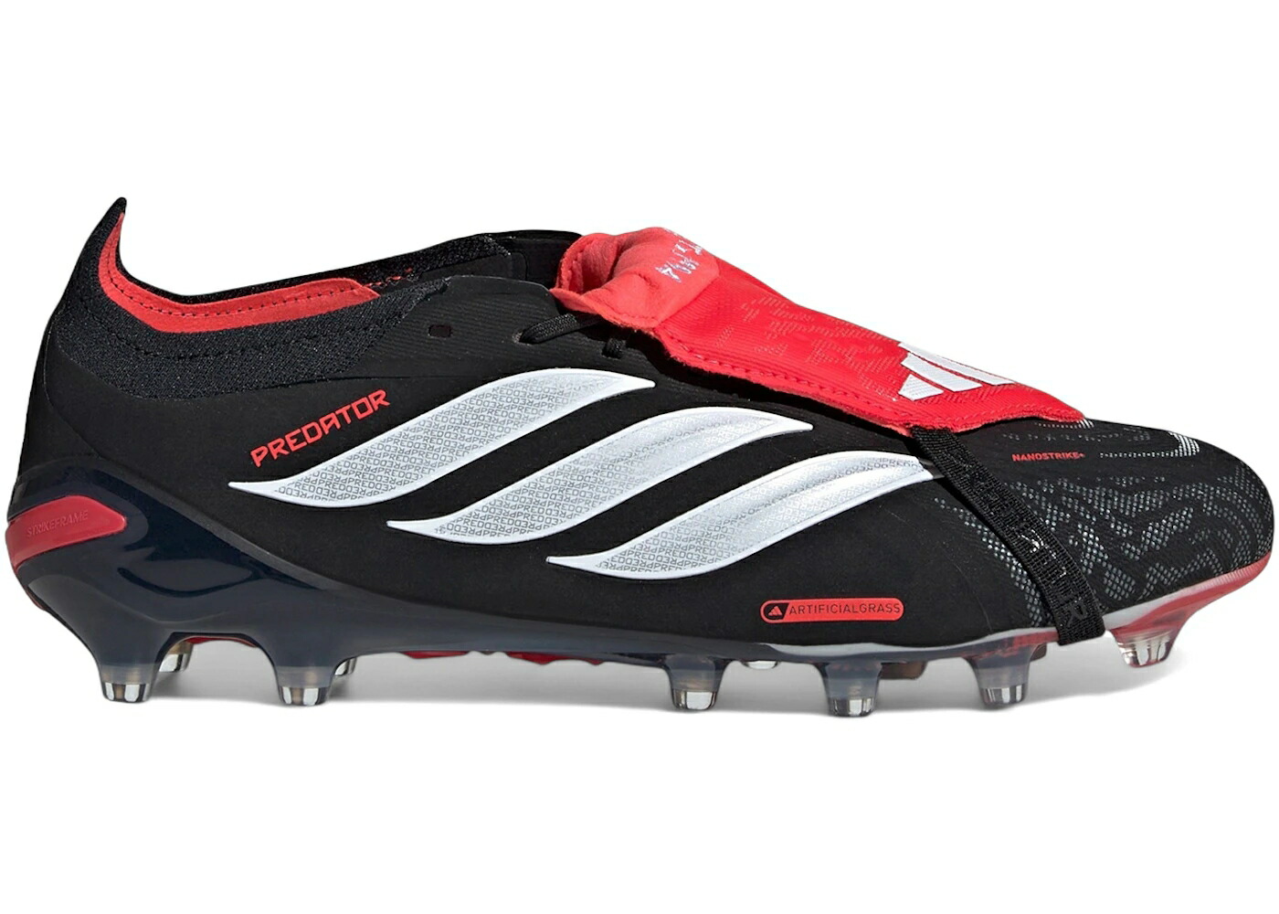 アディダス プレデター エリート 黒色 ブラック 白色 ホワイト 赤 レッド コア スニーカー メンズ ADIDAS PREDATOR ELITE FOLD-OVER TONGUE AG BLACK WHITE LUCID RED / CORE BLACK CLOUD WHITE LUCID RED 57,200円