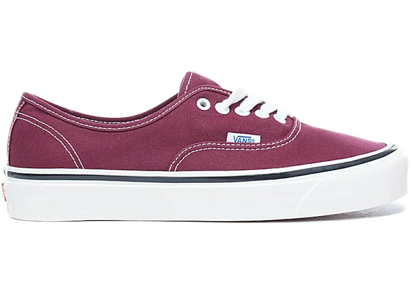 ヴァンズ バンズ オーセンティック アナハイム ファクトリー ワイン色 バーガンディー 白色 ホワイト スニーカー メンズ VANS UA AUTHENTIC 44 DX ANAHEIM FACTORY BURGUNDY / BURGUNDY WHITE｜スニケス