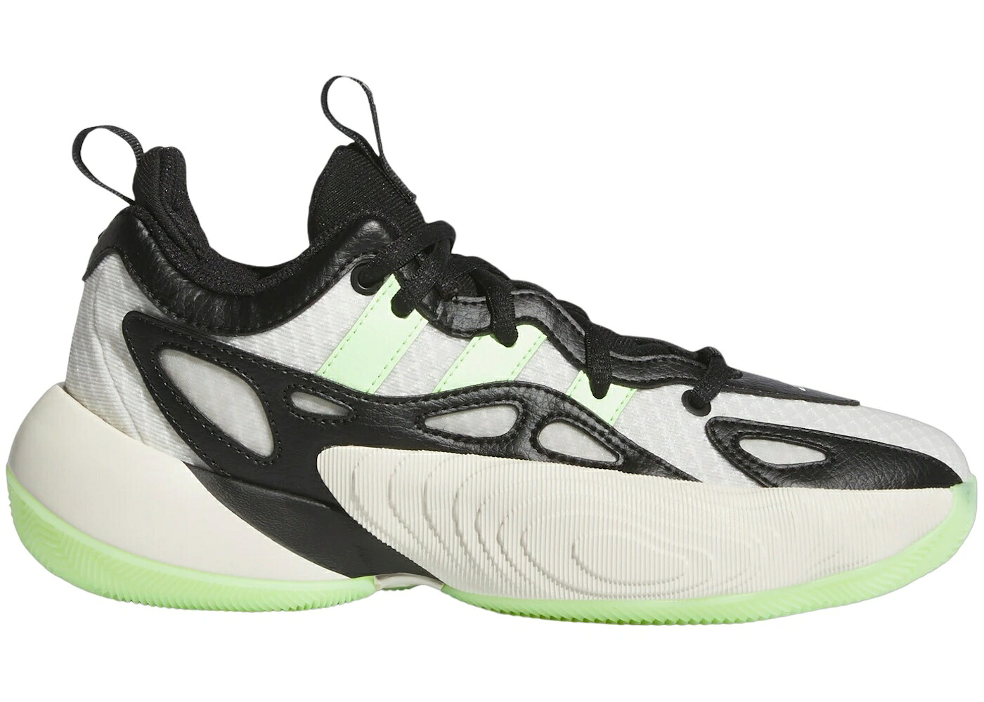 アディダス 白色 ホワイト 緑 グリーン ジュニア キッズ ADIDAS TRAE YOUNG UNLIMITED 2 CLOUD WHITE GREEN SPARK OFF (GS) / CLOUD WHITE GREEN SPARK OFF ベビー マタニティ スニーカー