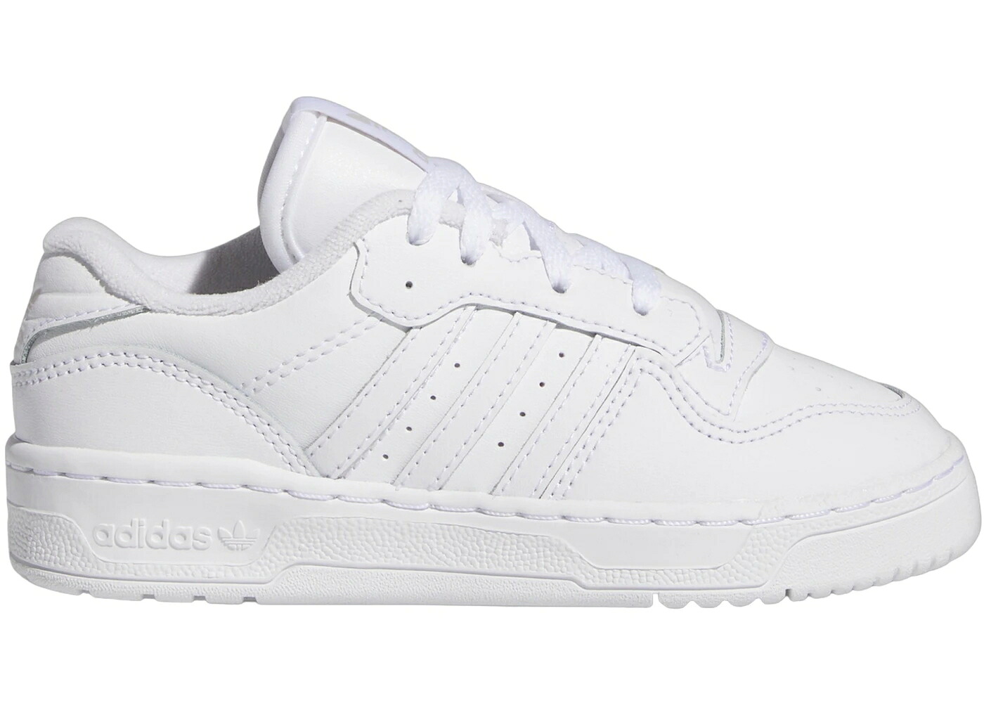 アディダス 白色 ホワイト 灰色 グレー ジュニア キッズ ADIDAS RIVALRY LOW CLOUD WHITE GREY (PS) / CLOUD WHITE CLOUD WHITE GREY ONE ベビー マタニティ スニーカー|スニケス