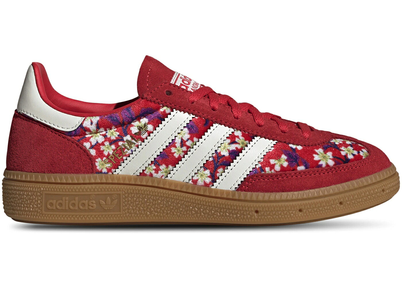アディダス ハンドボール スペシアル 赤 赤いこと 白いこと 白いこと 御坊っちゃん キッズ ADIDAS HANDBALL SPEZIAL LIBERTY LONDON FLORAL SEMI LUCID RED (GS) / SUPPLIER COLOR OFF WHITE SEMI もの言う花 マタニティ スニーカー