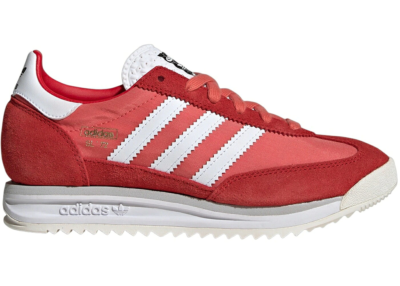 アディダス 白色 ホワイト ジュニア キッズ ADIDAS SL 72 RS PRELOVED SCARLET BETTER CLOUD WHITE (GS) / PRELOVED SCARLET BETTER SCARLET ベビー マタニティ スニーカー｜スニケス 20,732円