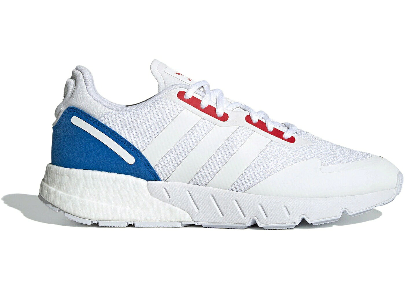 アディダス ブースト 白色 ホワイト 青色 ブルー 赤 レッド スニーカー メンズ ADIDAS ZX 1K BOOST WHITE BLUE / WHITE BLUE RED