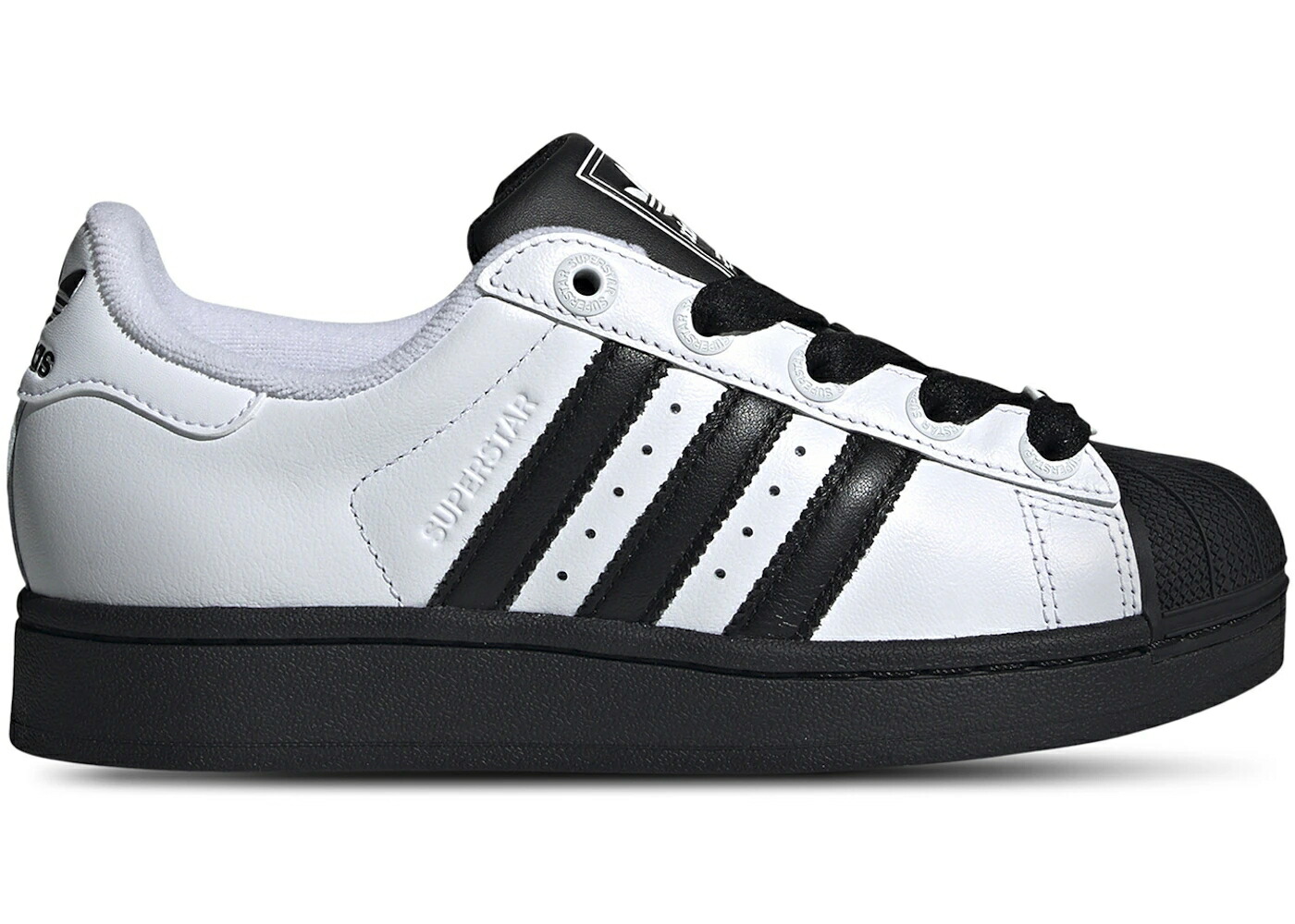 アディダス スーパースター 白色 ホワイト 黒色 ブラック ジュニア キッズ ADIDAS SUPERSTAR II WHITE BLACK (GS) / WHITE BLACK WHITE ベビー マタニティ スニーカー|スニケス