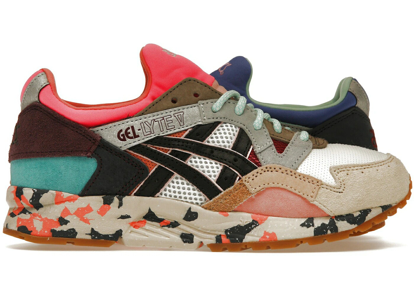アシックス 先だつもの点火装置 RE: スニーカー メンズ ASICS GEL-LYTE V COLLABORATION / MULTI MULTI