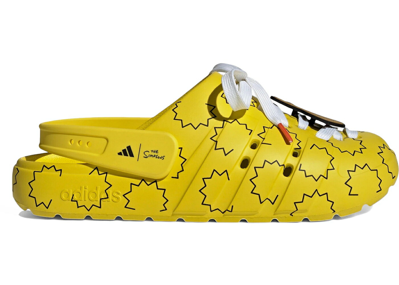 アディダス アディレッタ 黄味がかった 黄色 黒いこと 黒いこと 中核グループ スニーカー メンズ ADIDAS ADILETTE CLOG THE SIMPSONS YELLOW BLACK / YELLOW CORE BLACK YELLOW