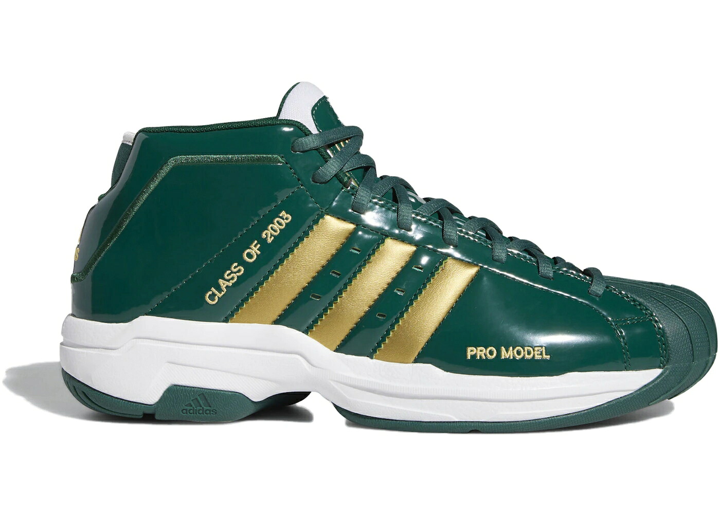 アディダス プロ チーム 緑 グリーン ゴールド プロモデル スニーカー メンズ ADIDAS PRO MODEL 2G SVSM / TEAM DARK GREEN GOLD METALLIC