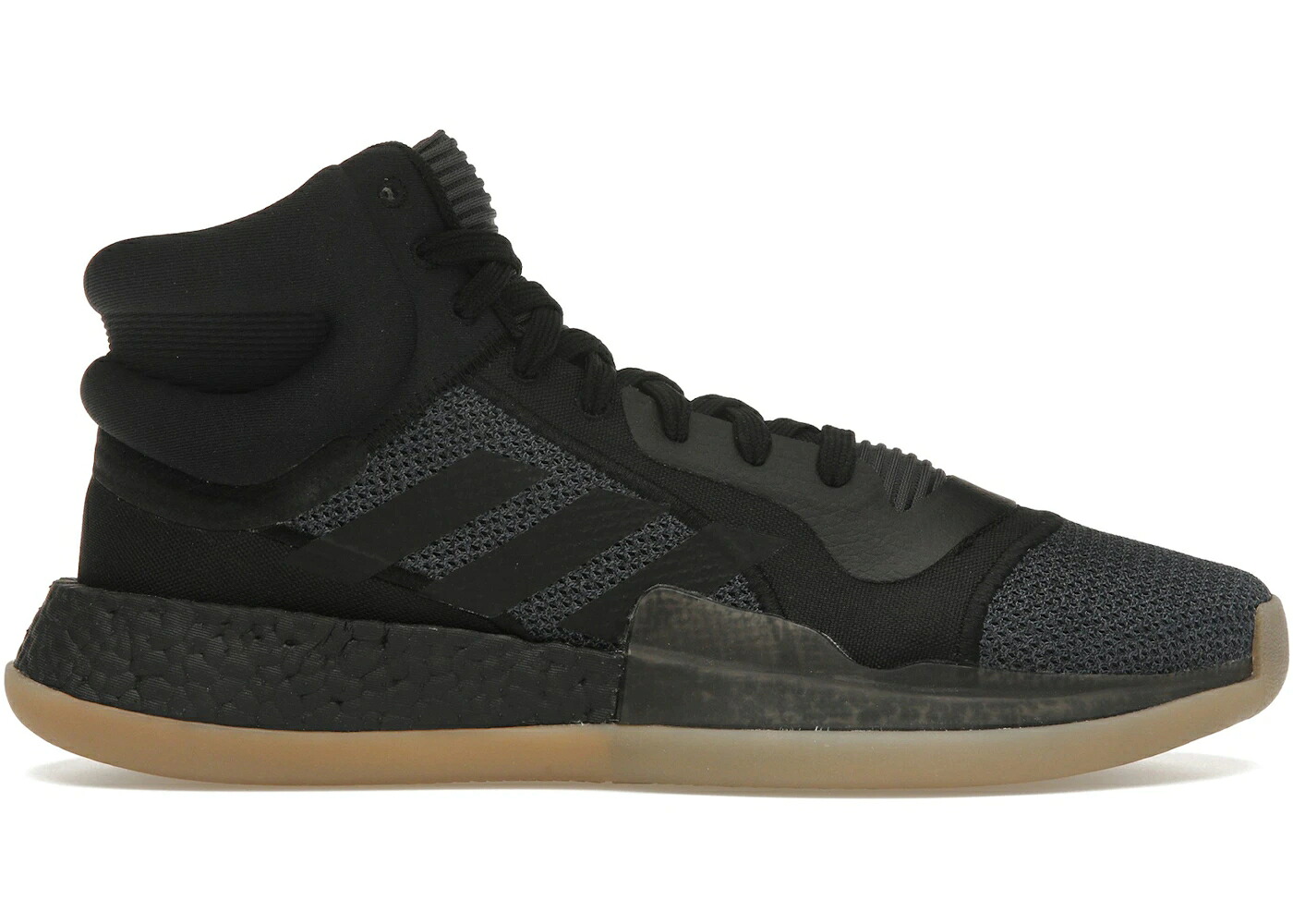 アディダス ブースト 灰色 グレー カーキ コア 黒色 ブラック スニーカー メンズ ADIDAS MARQUEE BOOST GREY TRACE KHAKI / GREY SIX CORE BLACK TRACE KHAKI｜スニケス