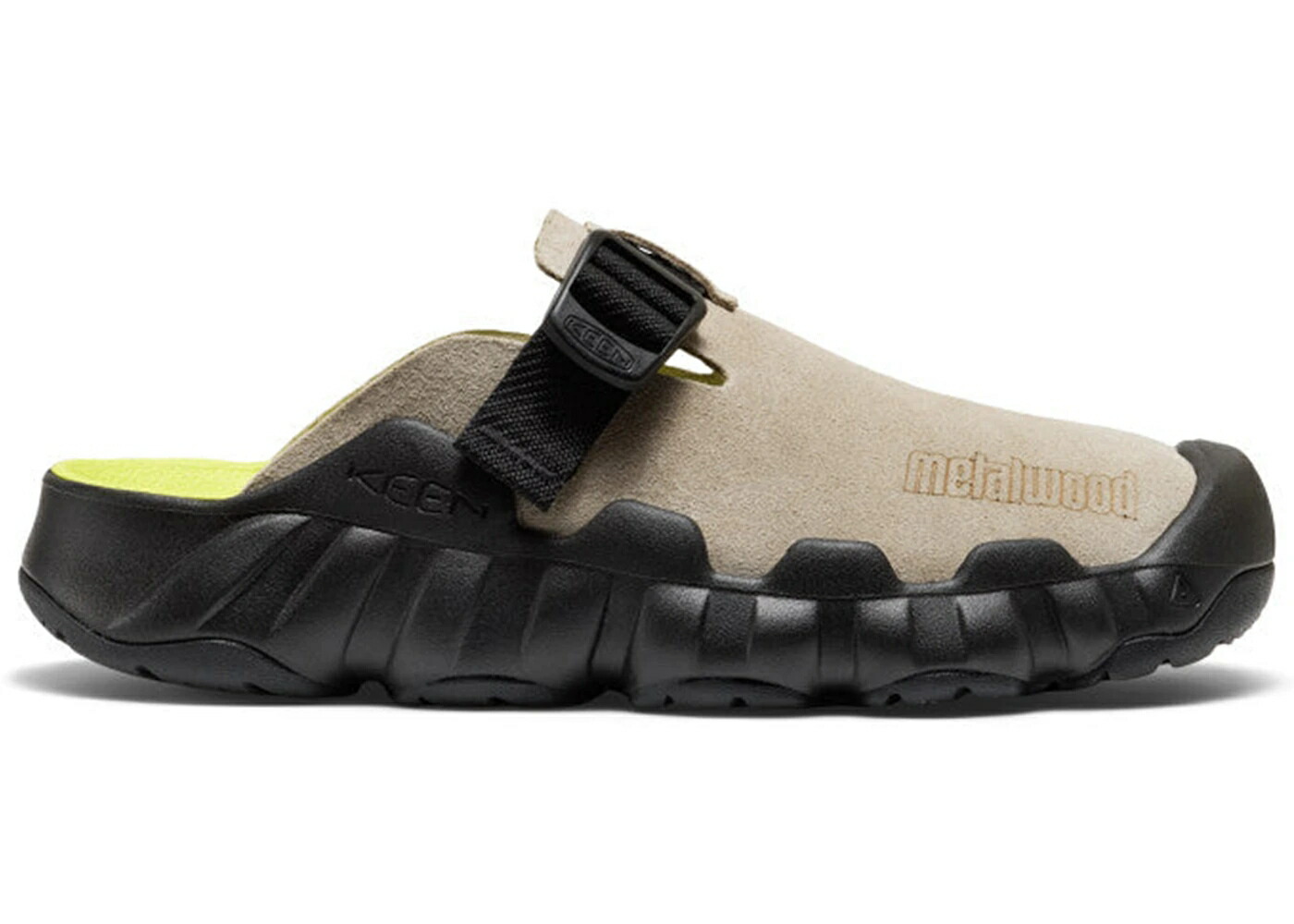 キーン なめし革 スニーカー メンズ KEEN HYPERPORT LEATHER CLOG METALWOOD PLAZA / METALWOOD PLAZA