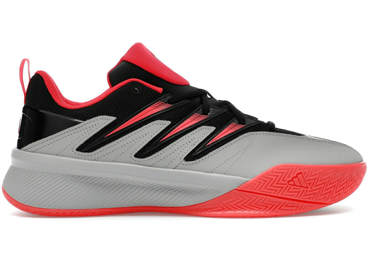 アディダス コア 黒色 ブラック 赤 レッド 灰色 グレー スニーカー メンズ ADIDAS DAME CERTIFIED 3 CORE BLACK LUCID RED GREY TWO / CORE BLACK LUCID RED GREY TWO