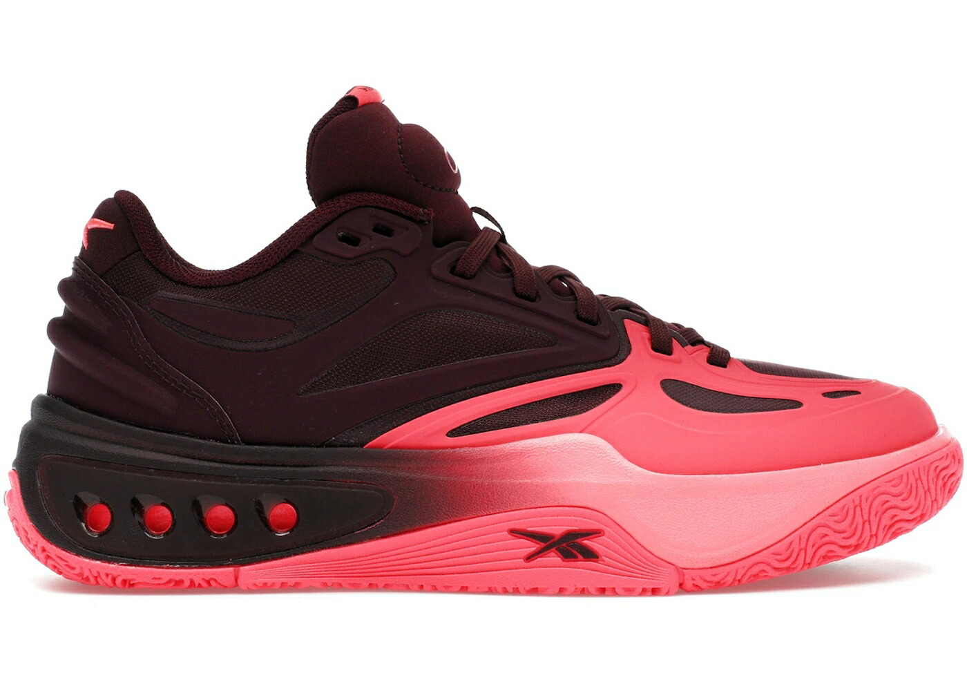 リーボック 黒いこと 黒いこと サクラ色 ブラジャー同盟罷業 スニーカー メンズ REEBOK ENGINE A ANGEL REESE PRETTY GRITTY / BLACK CHERRY PINK BLAST BLACK