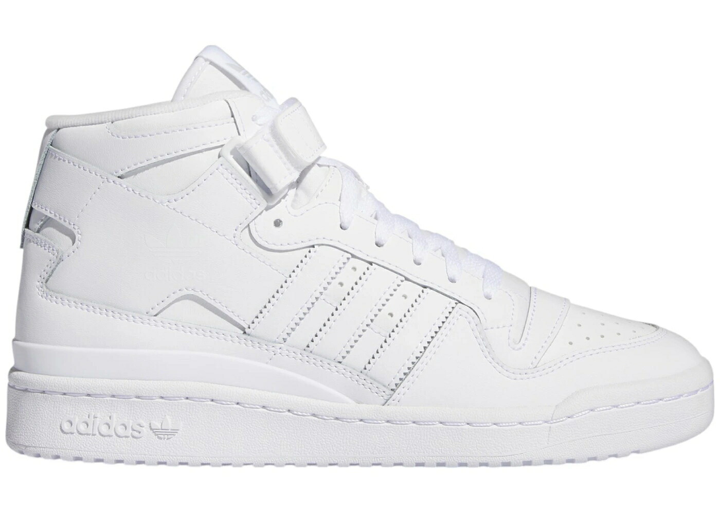 アディダス フォーラム ミッド 白色 ホワイト スニーカー メンズ ADIDAS FORUM MID CLOUD WHITE CRYSTAL / CLOUD WHITE CRYSTAL WHITE CLOUD