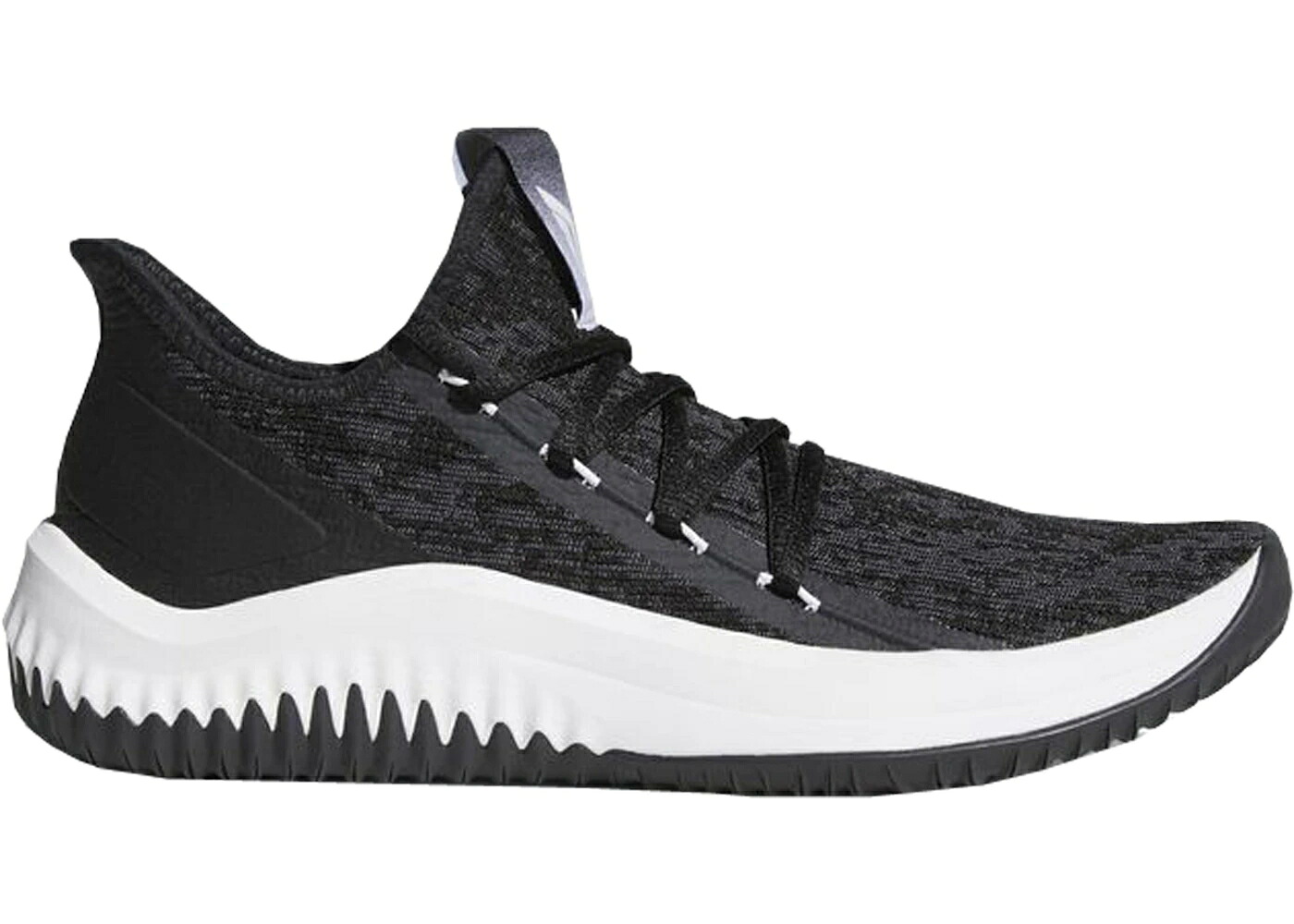 アディダス カーボン コア 黒色 ブラック ソリッド スニーカー メンズ ADIDAS DAME DOLLA CARBON / CORE BLACK CARBON LIGHT SOLID