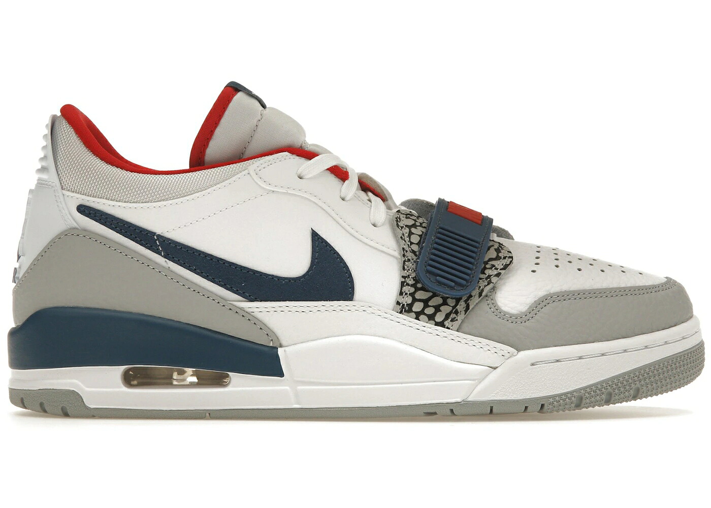 ナイキ ジョーダン レガシー 青色 ブルー 白色 ホワイト 灰色 グレー スニーカー メンズ JORDAN LEGACY 312 LOW TRUE BLUE / WHITE FRENCH BLUE WOLF GREY|スニケス