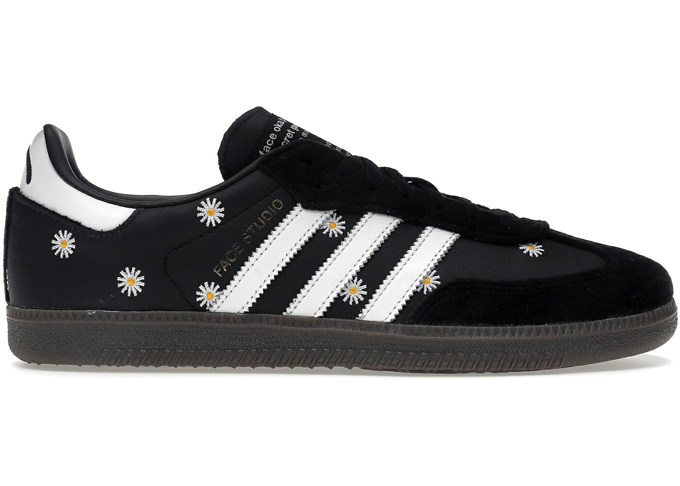 アディダス サンバ 黒いこと 黒いこと 白いこと 白いこと 赤銅色 赤銅色 スニーカー メンズ ADIDAS SAMBA ATMOS FACE / BLACK WHITE BROWN